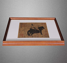 中阳书画装裱配框服务案例